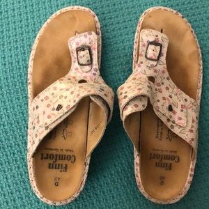 Pair of Women’s Finn Comfort sandals, 11W/42D